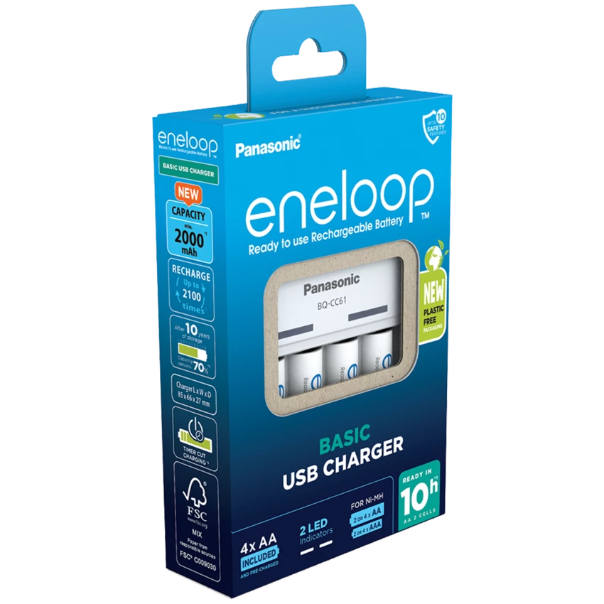 eneloop basic usb charger