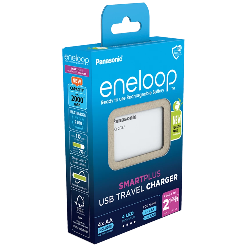 eneloop smartplus usb charger